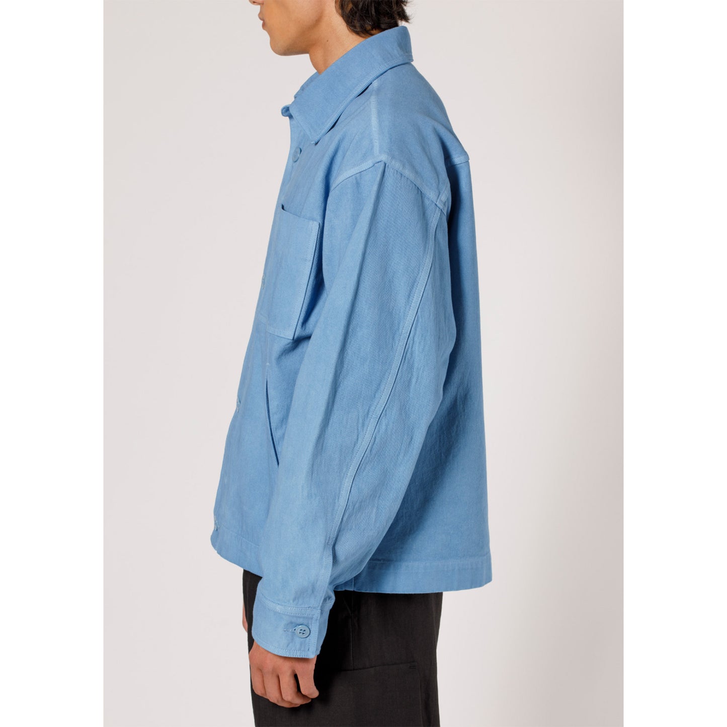 Lux Jacket in Washed Woad