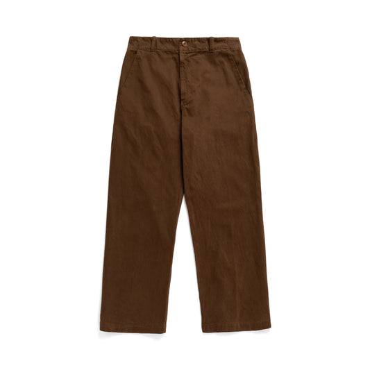 Lux Moleskin Trouser in Tobacco