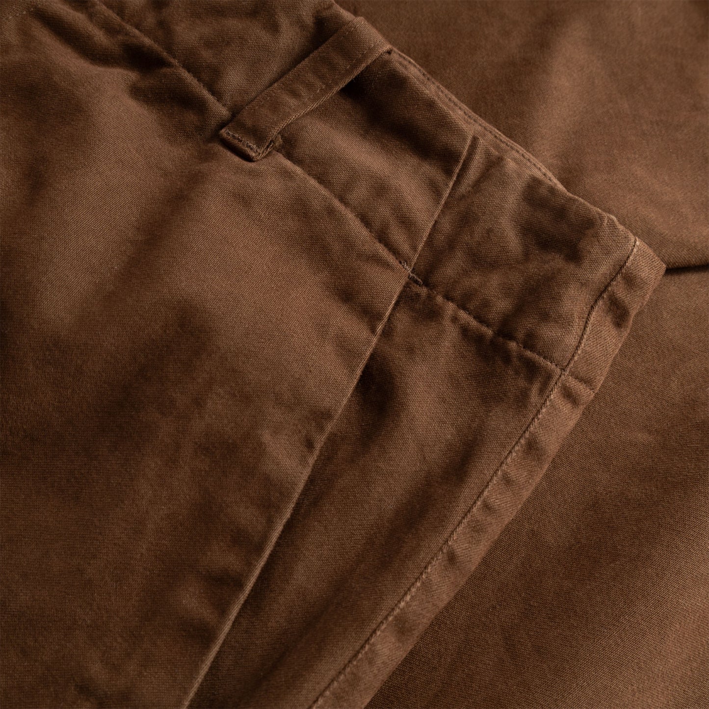 Lux Moleskin Trouser in Tobacco