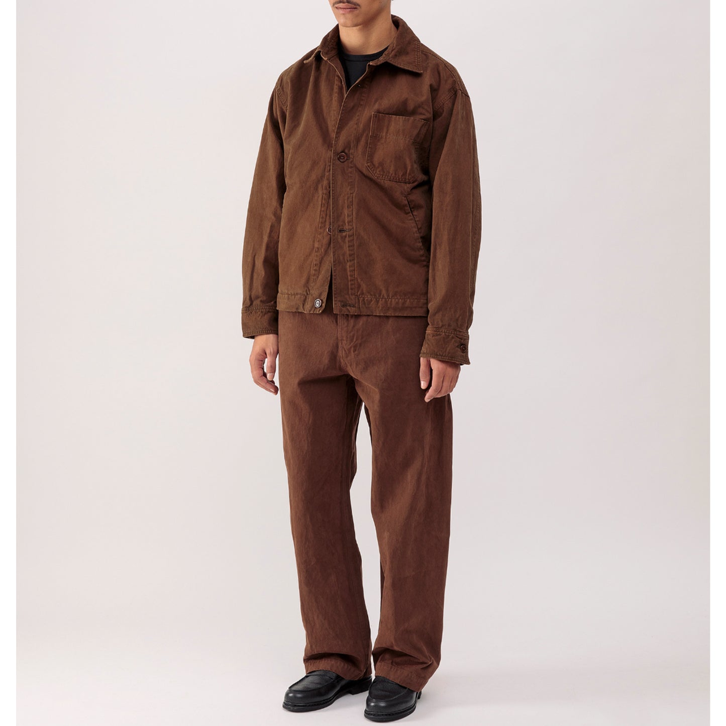 Lux Moleskin Trouser in Tobacco
