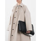 Leather Zip Clutch