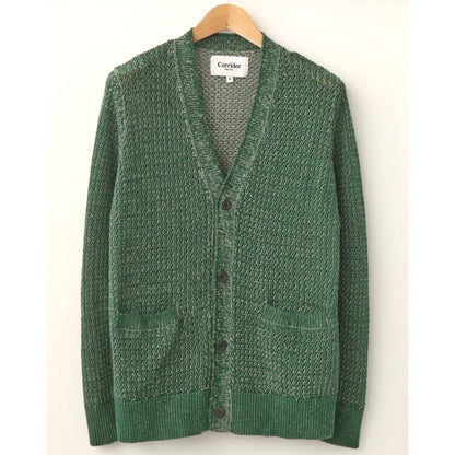 Marled Cardigan in Green