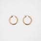 Medium Tru Hoops in Vermeil