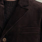 Métier Wide Wale Corduroy Jacket in Brown