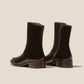 Metla Polished Boot in Ebony
