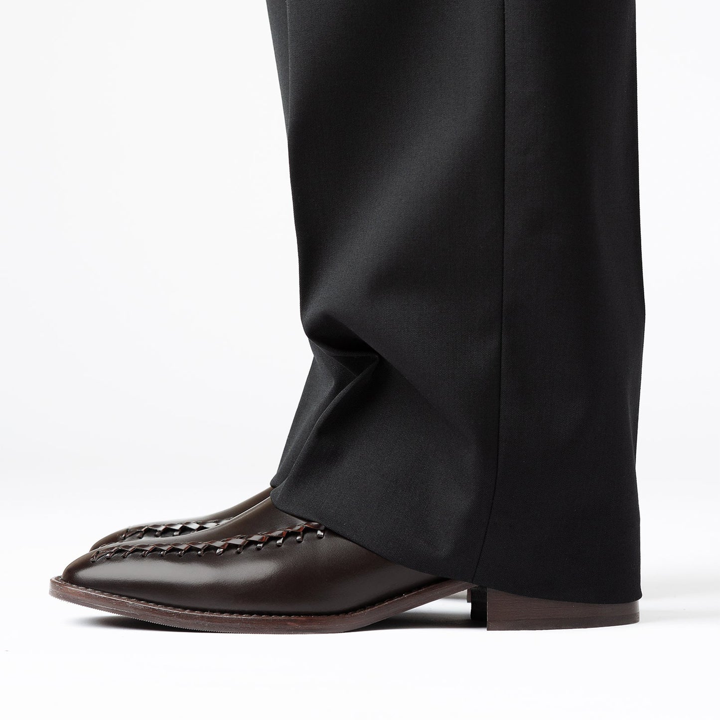 Metla Polished Boot in Ebony