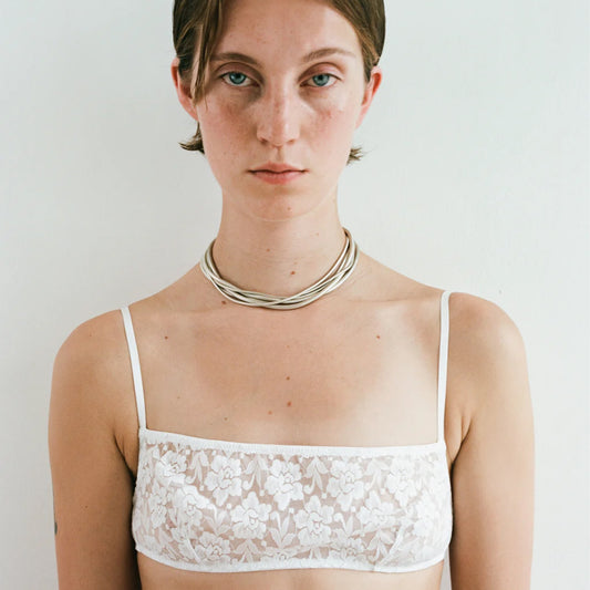 Multi Snake Choker in Silver