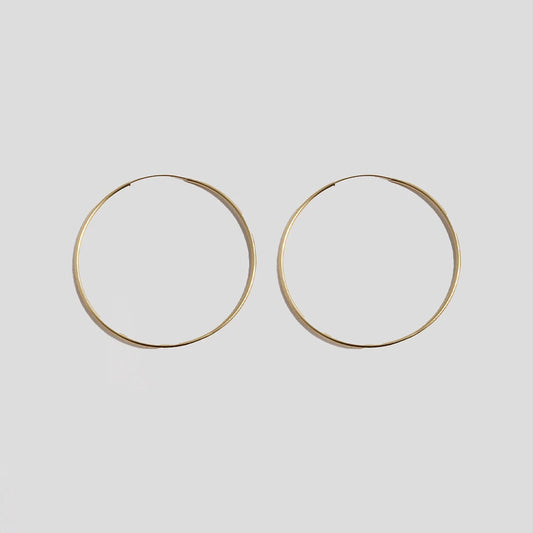 Nakita Hoops in 14kt Gold