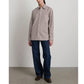 Nolan Shirt in Brown/White Stripe