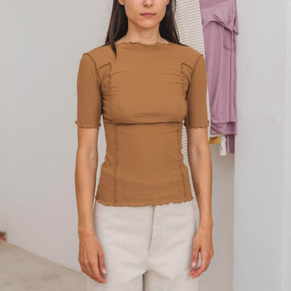 Omato 3/4 Sleeve in Alamillo Brown