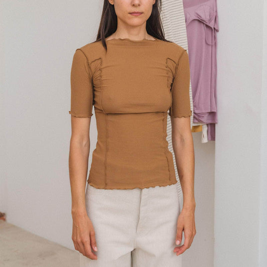 Omato 3/4 Sleeve in Alamillo Brown