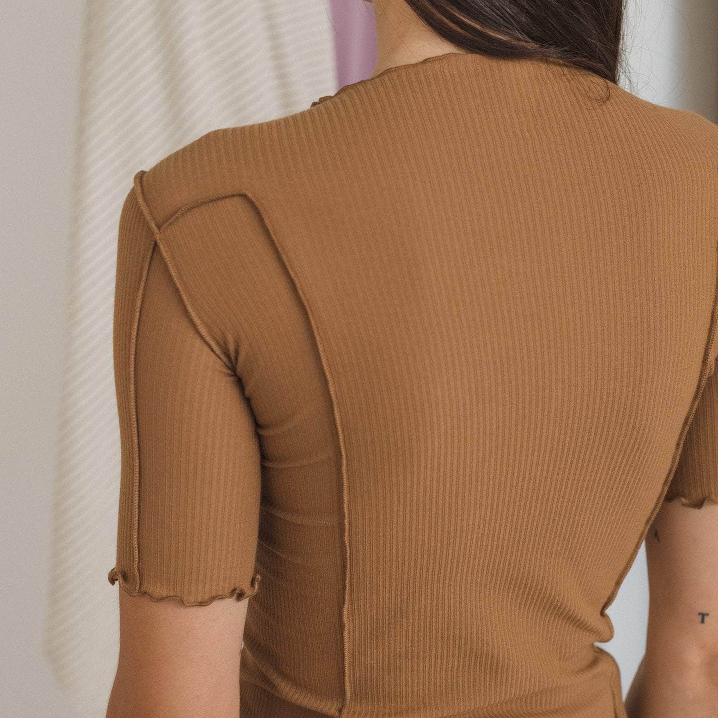 Omato 3/4 Sleeve in Alamillo Brown