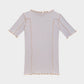 Omato 3/4 Sleeve in Verbe Purple