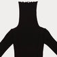 Omato Long Sleeve Turtleneck in Black