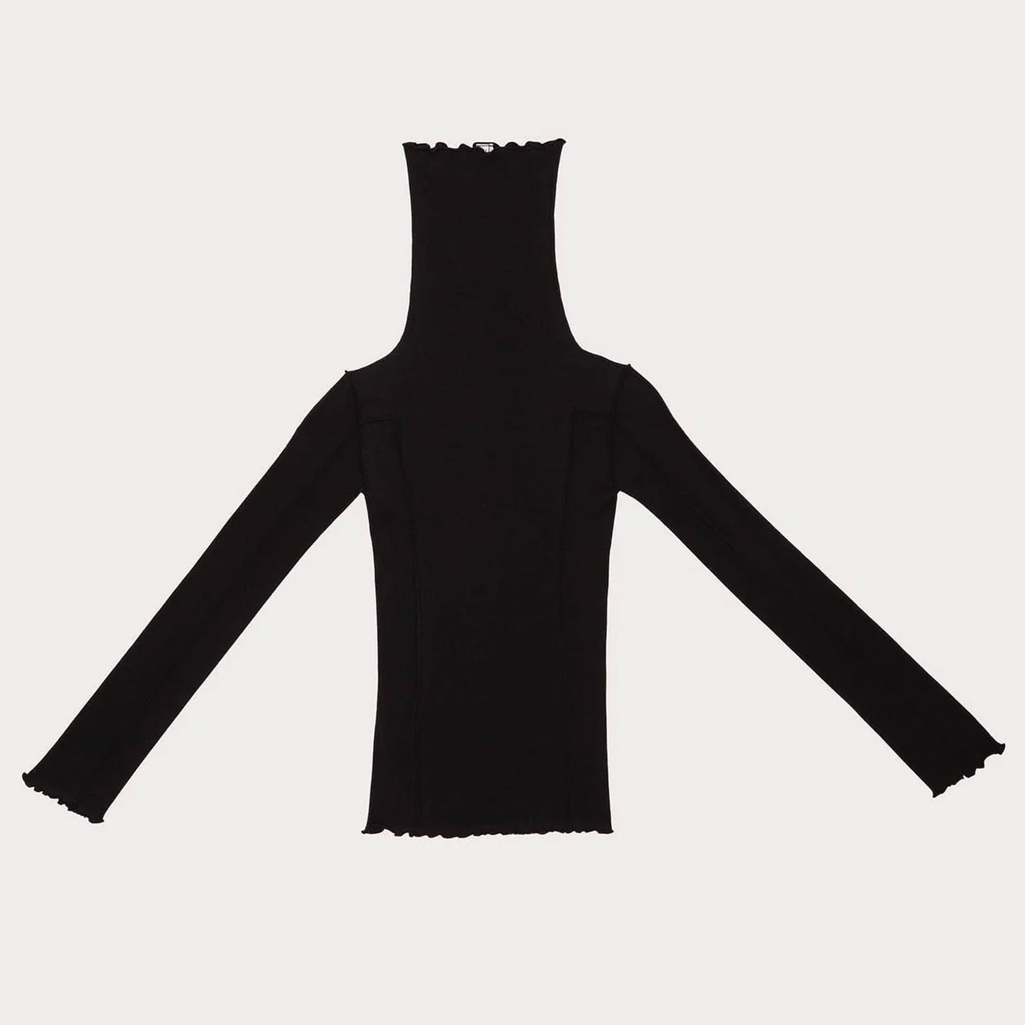 Omato Long Sleeve Turtleneck in Black