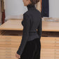 Omato Long Sleeve Turtleneck in Black