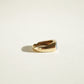 14k Intarsia Inlay Signet