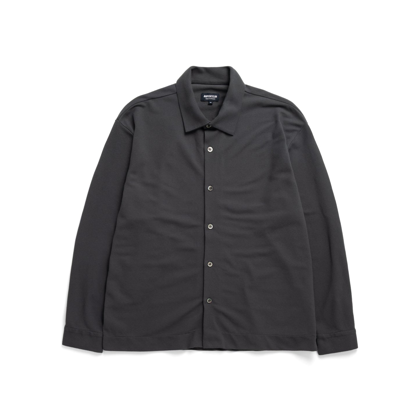 Opto L/S Shirt in Charcoal