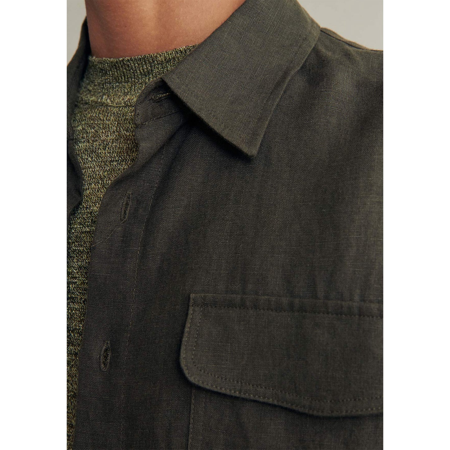 Two Pocket Overshirt in Arabica