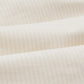 Cotton Oxford Cloth Pocket Button-Down Shirt in Cream Ticking Stripe