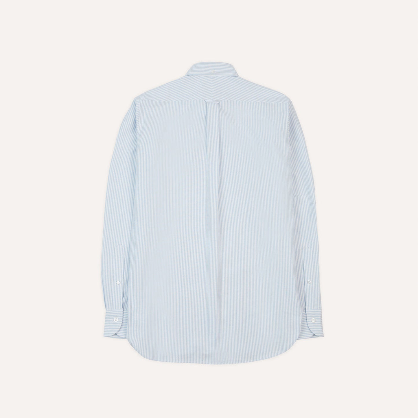 Oxford Cloth Long Point Collar Work Shirt in Blue