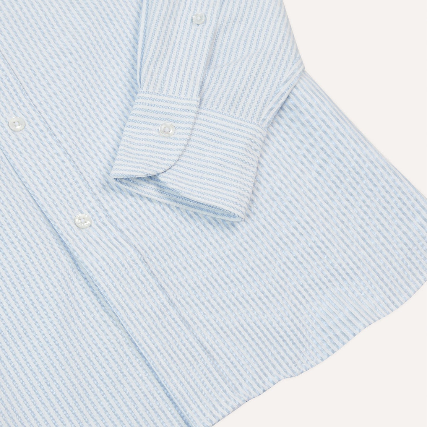 Oxford Cloth Long Point Collar Work Shirt in Blue