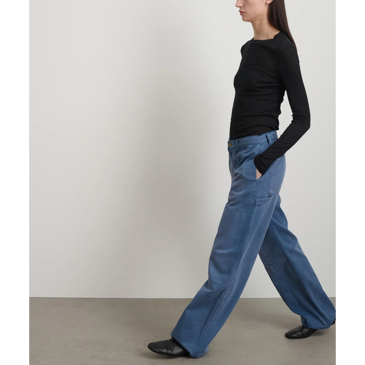 Painter Pant in Delft Blue