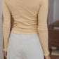 Pama Long Sleeve in Hen Yellow