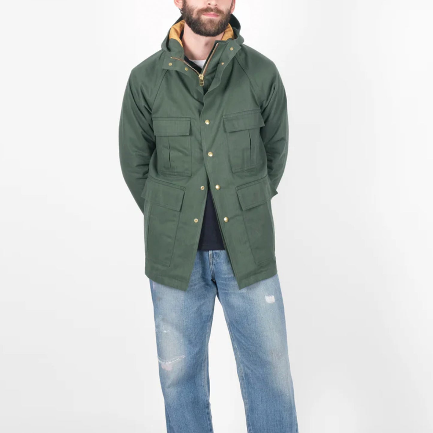 Heavy Duty Raincoat in Spruce