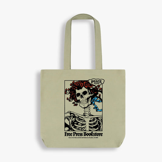 Peace Please Tote in Olive