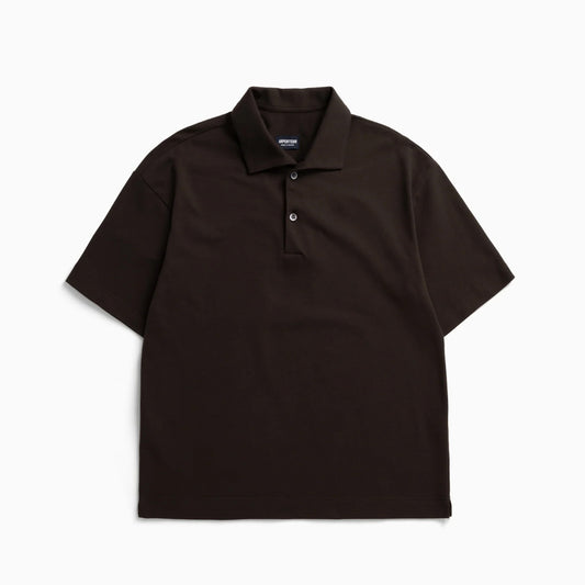 Polo S/S in Brown