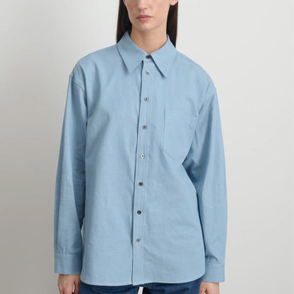 Ramona Shirt in Lt. Blue Flannel