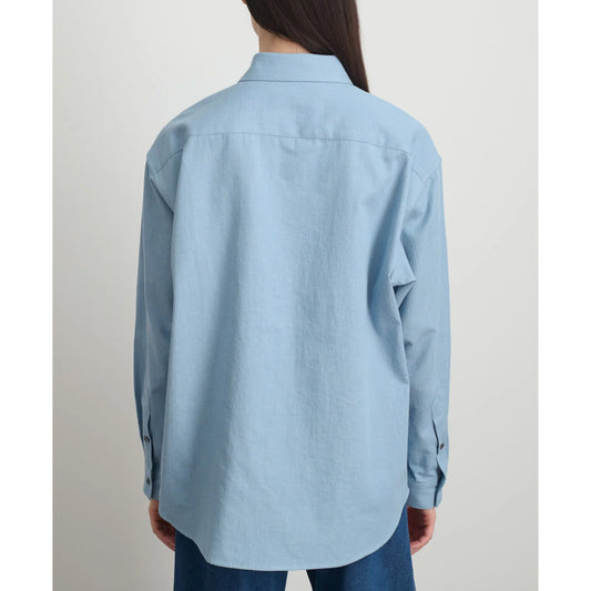 Ramona Shirt in Lt. Blue Flannel