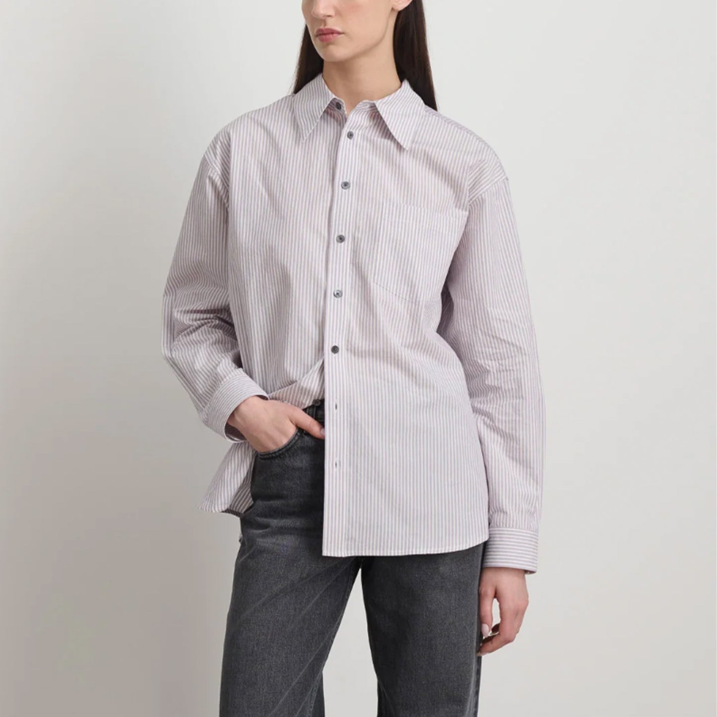 Ramona Shirt in Purple Mix