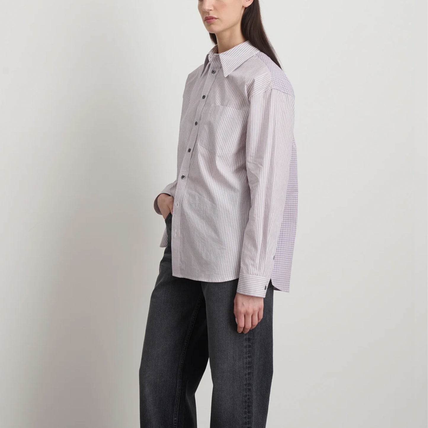 Ramona Shirt in Purple Mix