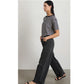 Reworked Culotte in Vintage Black