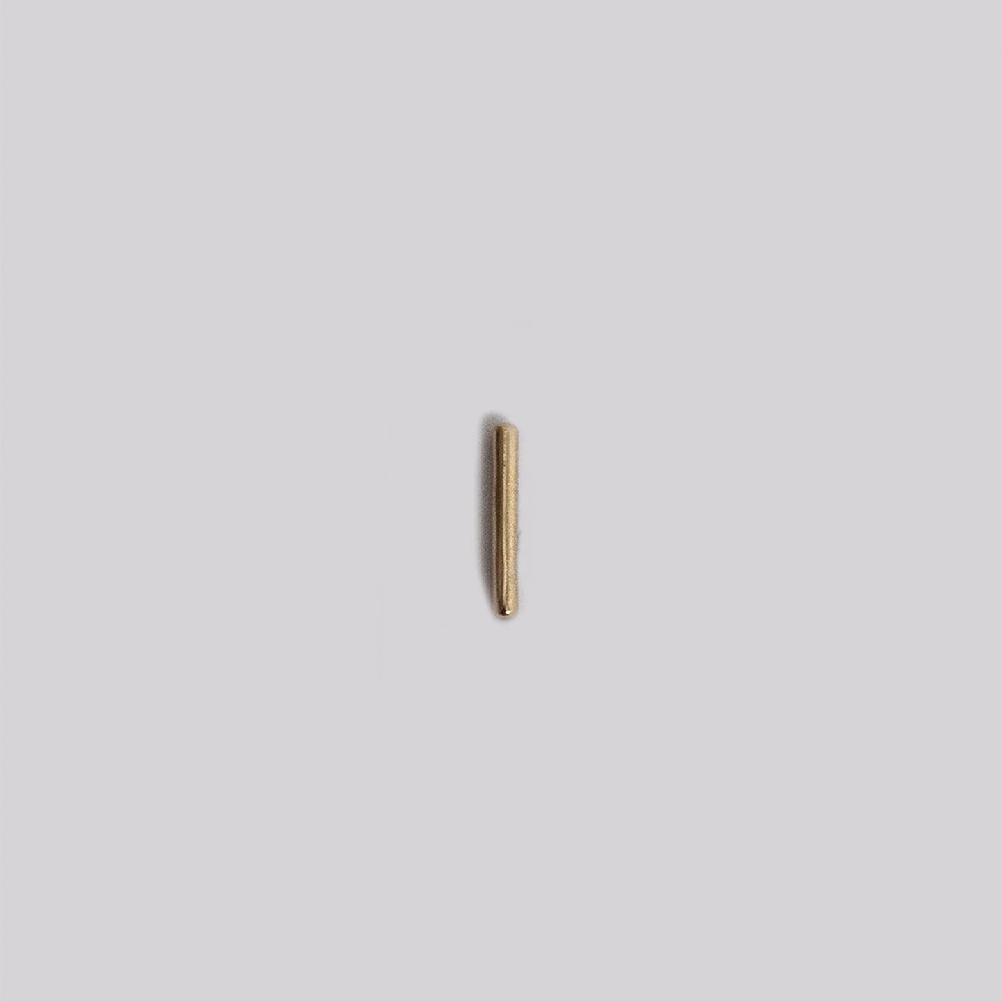 Rod Stud in 14kt Gold