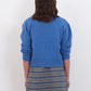 British Wool/Cotton Rosa Cardigan in Hycanith