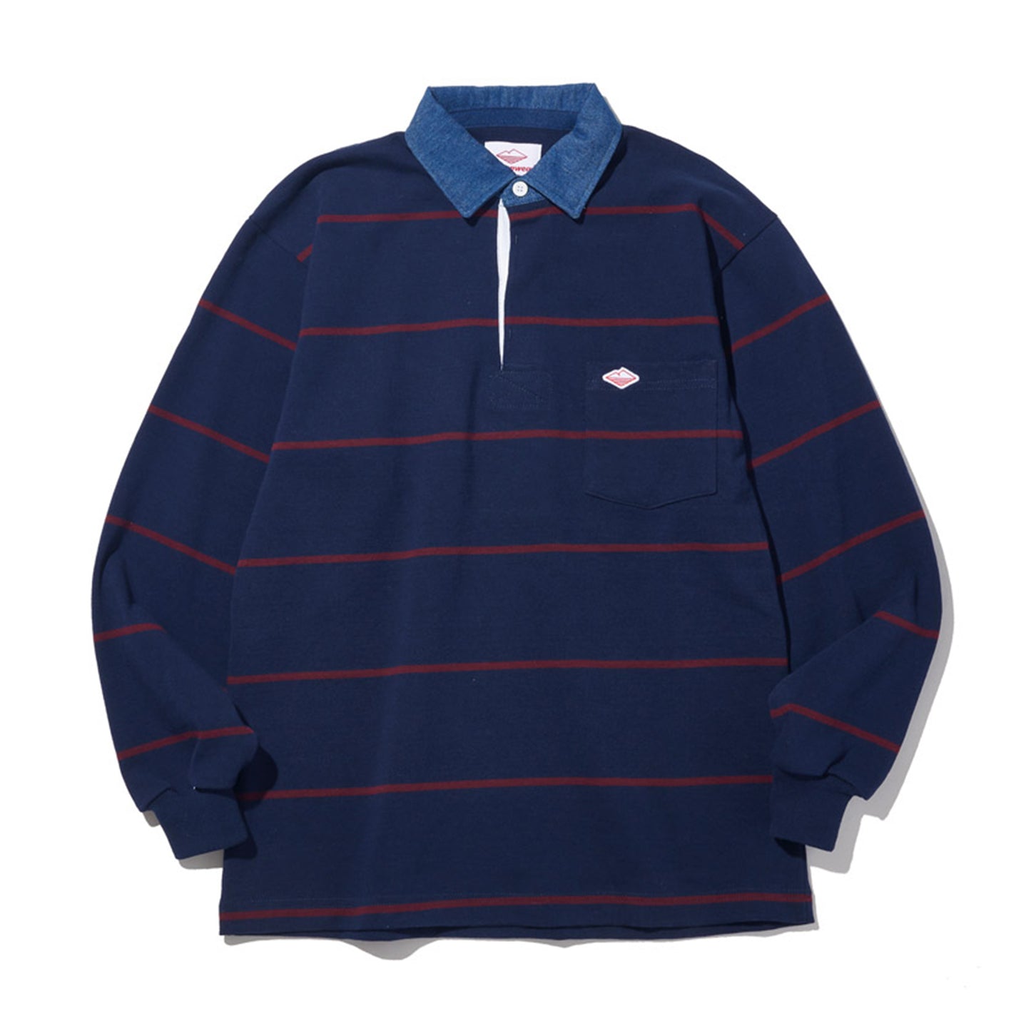 Pocket Rugby in Navy Maroon