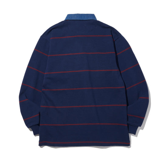 Pocket Rugby in Navy Maroon