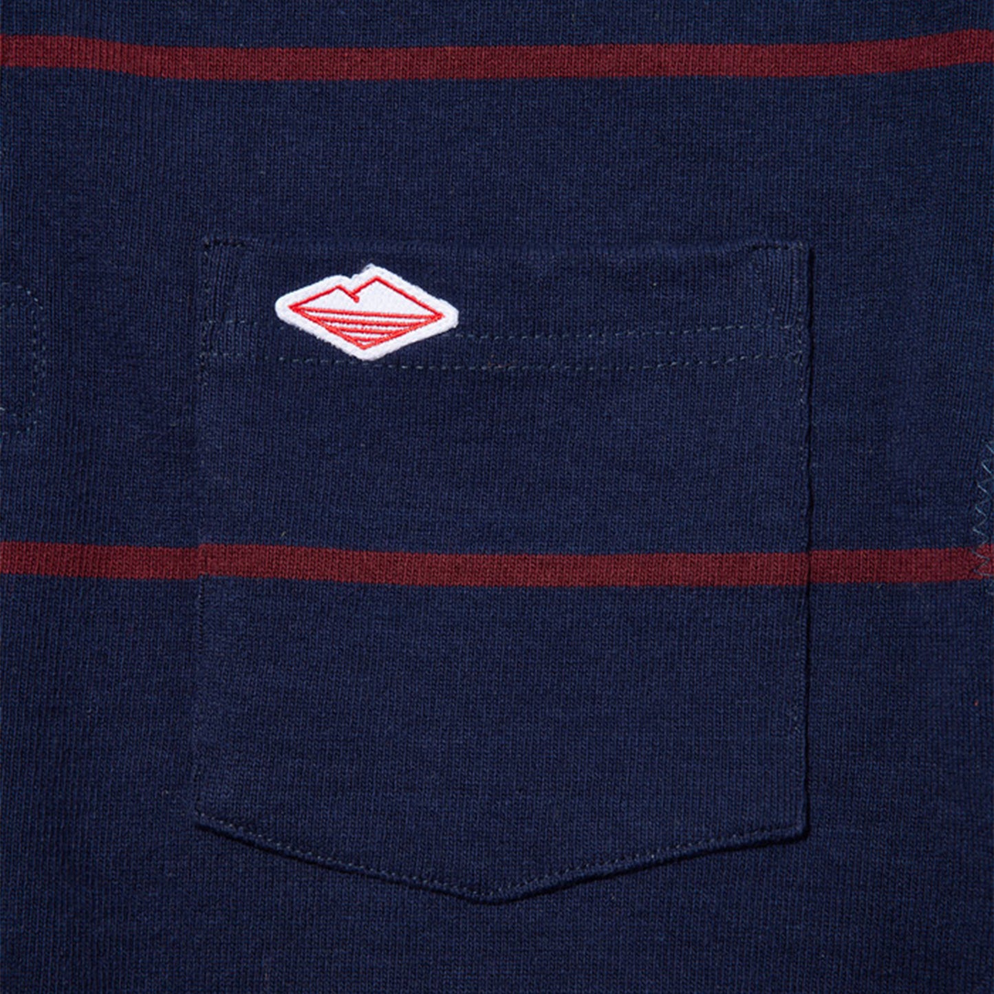 Pocket Rugby in Navy Maroon