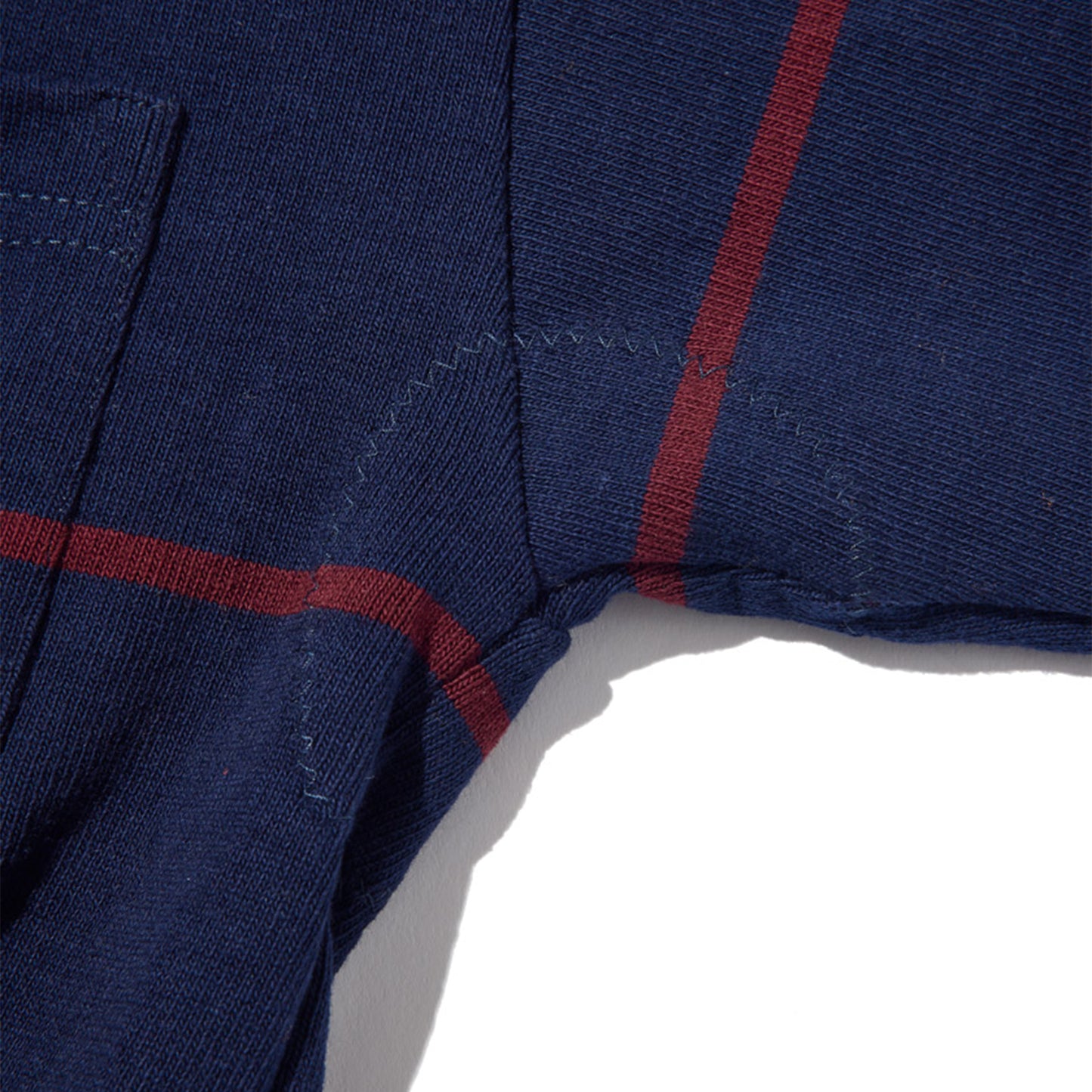 Pocket Rugby in Navy Maroon