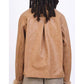 Sandy Cowhide Leather Jacket
