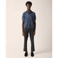 Rice Stitch Polo in Midnight