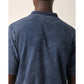 Rice Stitch Polo in Midnight