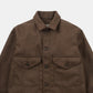 Skyline Overshirt in Medium Brown Mix