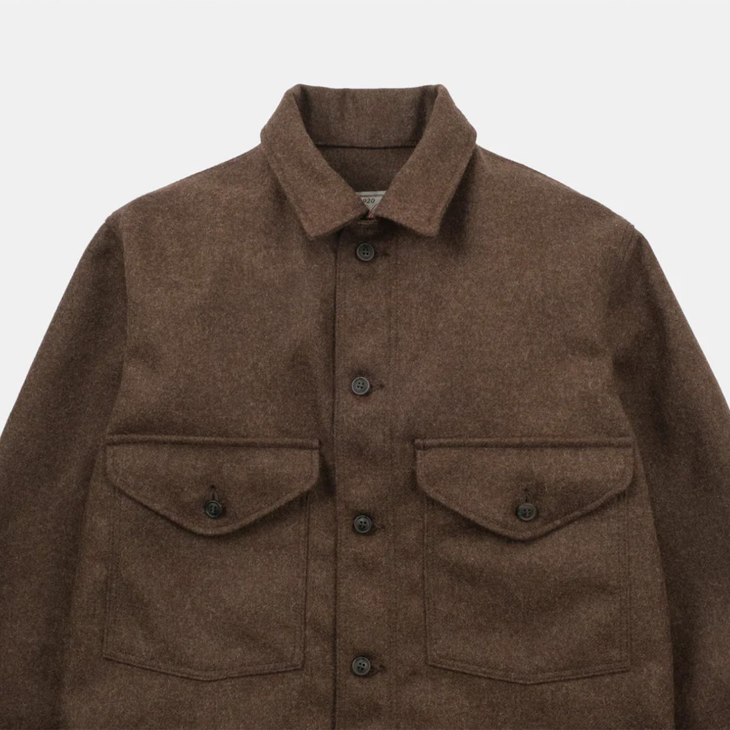 Skyline Overshirt in Medium Brown Mix