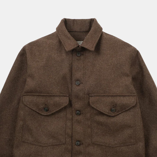 Skyline Overshirt in Medium Brown Mix