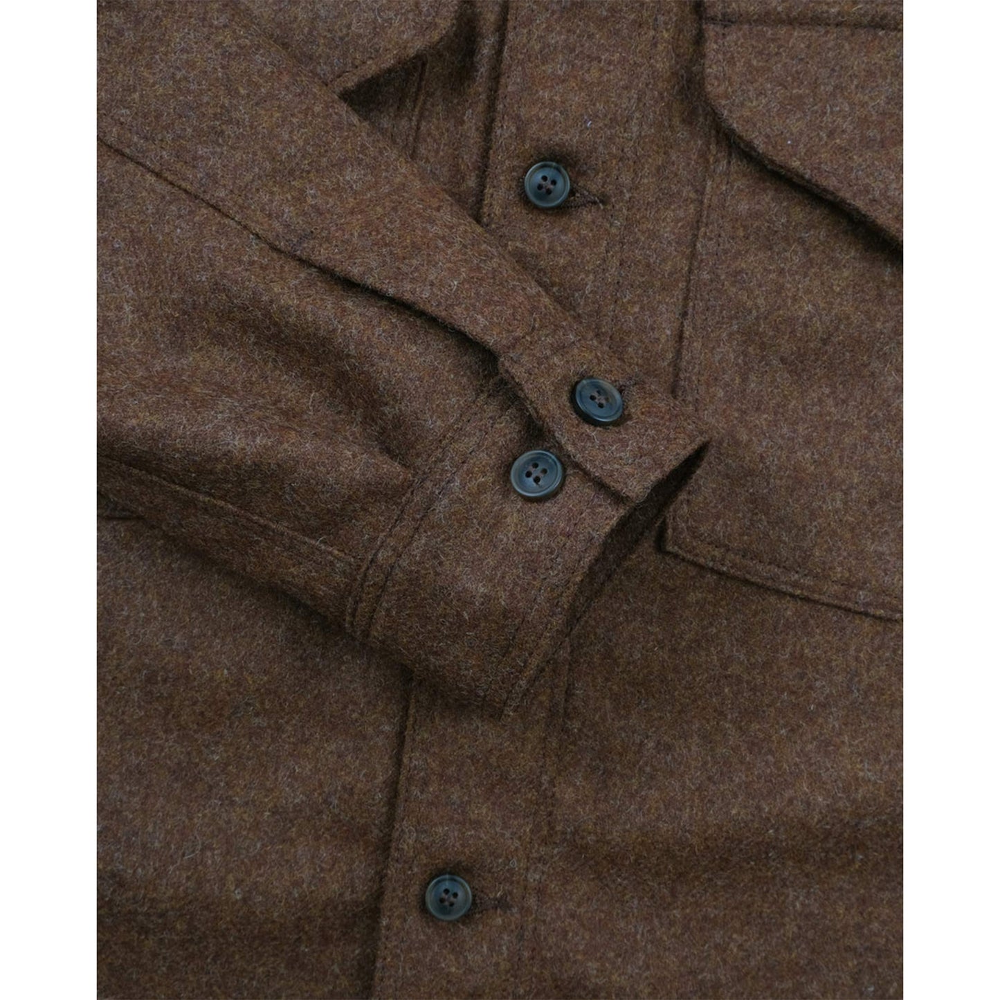 Skyline Overshirt in Medium Brown Mix