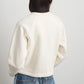 Snap Cardigan in Oyster Overdye